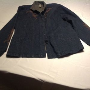 Decorated Originals 2X  Blue Jean jacket